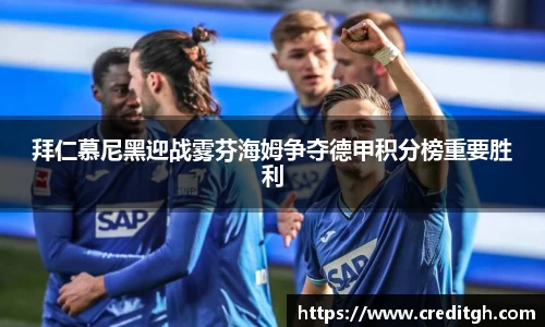 拜仁慕尼黑迎战雾芬海姆争夺德甲积分榜重要胜利